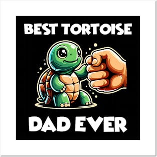 Best Tortoise Dad Ever Posters and Art